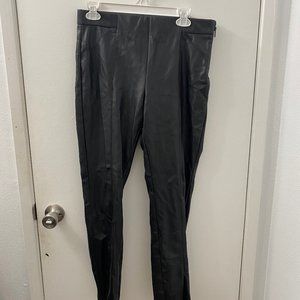 Zara Faux Leather Leggings